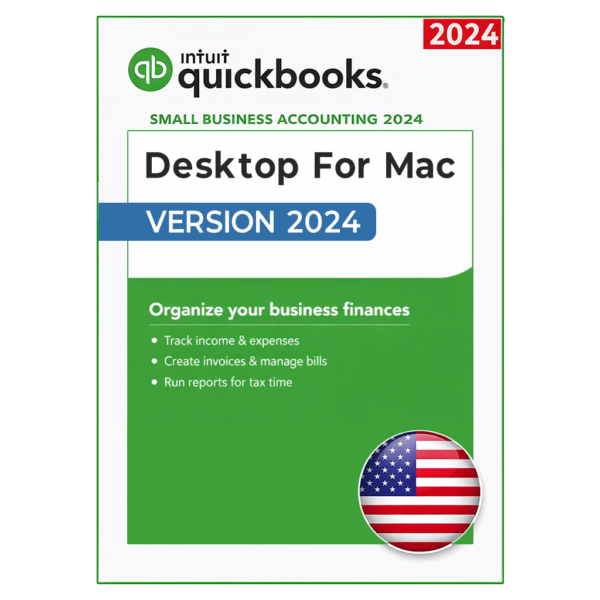 QuickBooks Desktop For MAC 2024 Lifetime - No Subscription